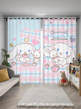 Cinnamon Curtains Pattern Blackout Window Drapes